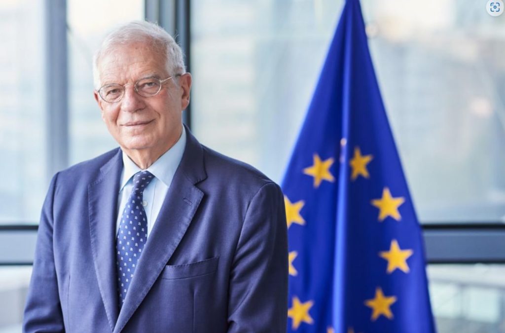 Josep Borrell, le Haut Représentant de l'Union européenne pour les Affaires étrangères.