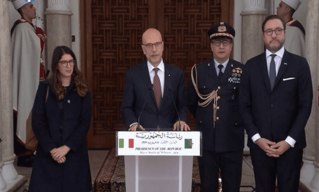Le nouvel ambassadeur de la République italienne en Algérie