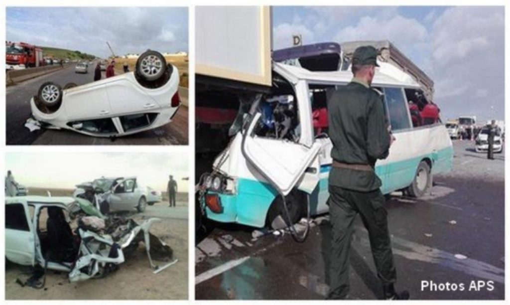 Accidents de la route : 16 morts et 75 blessés depuis le début de Ramadan
