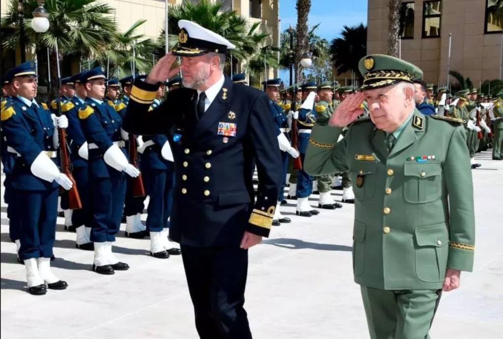 ANP : le Général Saïd Chanegriha reçoit le président du Comité militaire de l'OTAN