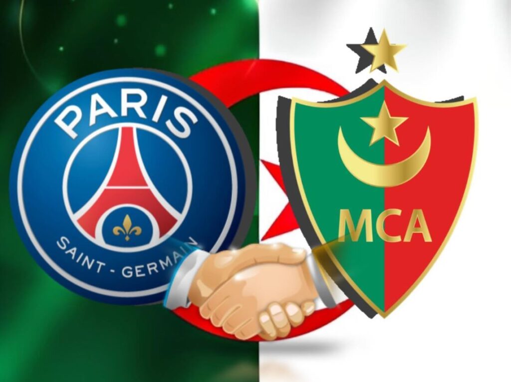 Le Paris Saint-Germain (PSG) et le Mouloudia Club d'Alger (MCA) signent un accord de partenariat