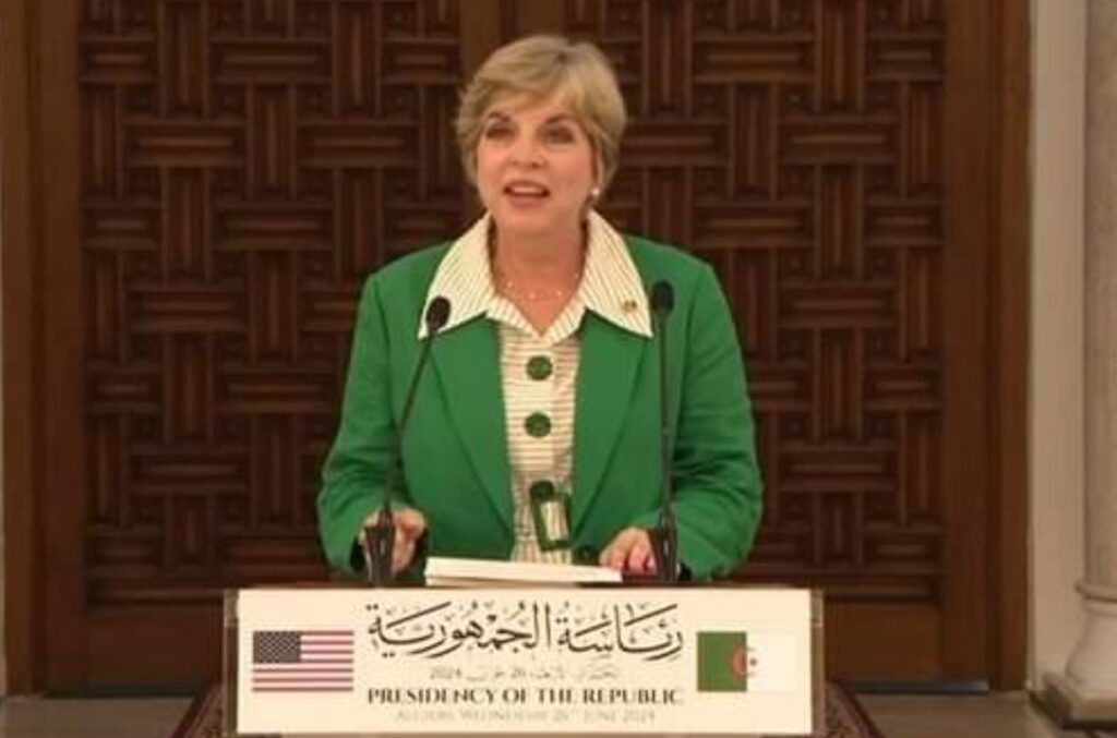 L'ambassadrice des Etats-Unis d'Amérique se félicite des "relations bilatérales solides" entre son pays et l'Algérie