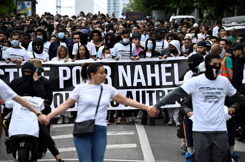 Marche en hommage à Nahel sur fond de montée du fascisme