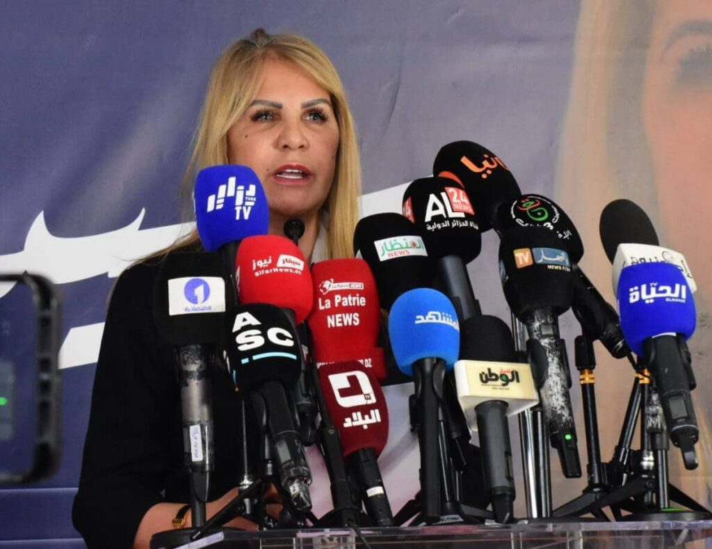 Saïda Neghza candidate à la présidentielle du 7 septembre