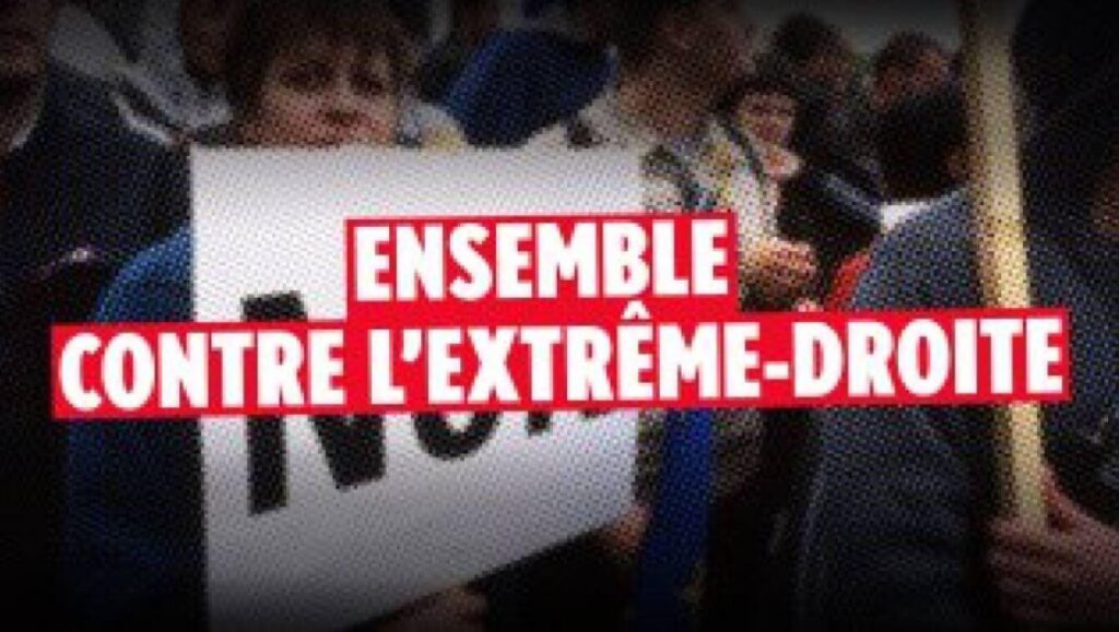 "Ensemble, contre l'extrême droite" : l'appel des syndicats et des associations